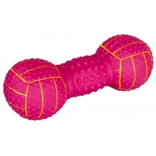 Dezzie 5620010//Деззи игрушка для собак Гантель "Волейбол" 15 см