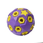 HOMEPET SILVER SERIES Ф 8 см игрушка для собак мяч звездное небо сиренево-желтый каучук 