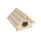 HOMEPET 13 см х 13,5 см х 10 см домик для мелких грызунов деревянный 