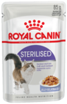 Royal Canin Sterilised 85 гр./Роял канин консервы в фольге для стерилизованных кошек в желе