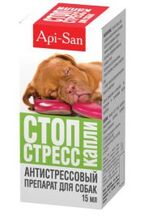 Стоп-стресс//капли успокоительные для собак 15 мл