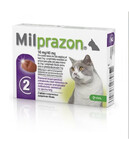 Милпразон для кошек более 2 кг. антигельминтный препарат широкого спектра
