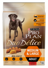 Pro Plan Duo Delice 2,5 кг./Проплан доу делис сухой корм для собак с говядиной и рисом
