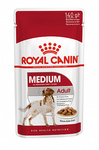 Royal Canin MEDIUM ADULT 140 гр./Роял канин Консервы для взрослых собак средних пород в соусе