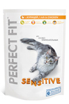 Perfect Fit Sensitive 190гр./Перфект Фит сухой корм для чувствительных кошек с курицей