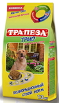 Трапеза Трио 13 кг./Сухой корм для взрослых собак с индейкой,кроликом и телятиной