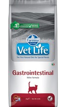 Farmina Vet Life Gastrointestinal 2 кг./Фармина диетический сухой корм для кошек, разработанный для пациентов с нарушениями процессов переваривания и всасывания в кишечнике