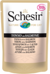 Schesir 100 гр./Шезир консервы для кошек тунец с лососем