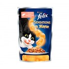 Felix 85 гр./Феликс консервы в фольге для кошек лосось треска желе