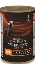Pro Plan OM Obesity Management  400 гр./Проплан ВетДиета консервы для собак для снижения и поддержания веса