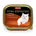 Animonda  Vom Feinsten Adult 100 гр./Анимонда консервы для кошек с куриной печенью