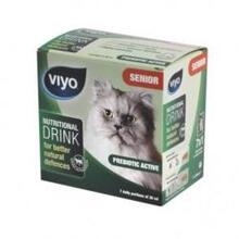 Viyo Senior Nutritional Drink//напиток-пребиотик для пожилых кошек 7х30 мл