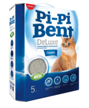 Pi-Pi-Bent  Deluxe Classic 5 кг./Наполнитель для кошек комкующийся