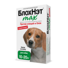 БлохНэт 10-20кг 2 мл./Капли для собак весом от 10 до 20 кг против клещей и блох