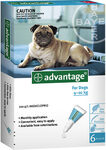 Advantage/Адвантейдж капли для собак от блох до 4кг 1пипетка(уп.4шт)