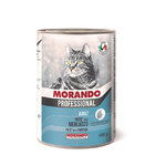 Morando Professional Консервированный корм для кошек паштет с треской 400гр.