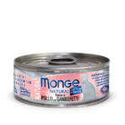 Monge Cat Natural  80 гр./Монж консервы для кошек с тунцом, курицей и креветками