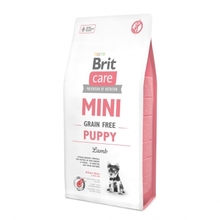 Brit  Care Mini Grain Free Puppy 2 кг./Брит Каре Сухой беззерновой гипоаллергенный корм для щенков миниатюрных пород (от 2 недель до 10 месяцев) и кормящих сук
