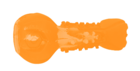 Игрушка Mr.Kranch для собак Гантель дентальная с пищалкой 22 см оранжевая с ароматом бекона/001529