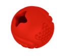 Игрушка Mr.Kranch для собак Мяч 6,5 см красный с ароматом бекона/000115