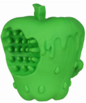 Игрушка Mr.Kranch для собак Яблоко с пищалкой 10 см зеленая с ароматом курицы/000402