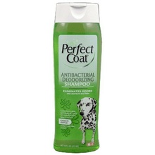8 in1 Shampoo Antibacterial Deodorizing//шампунь дезодорирующий зеленое яблоко для собак 473 мл