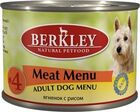 Berkley 200 гр./Беркли консервы  для собак  ягненок с рисом