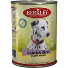Berkley 400 гр./Беркли консервы  для щенков с ягненком и рисом