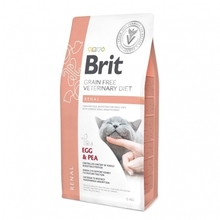 Brit VD Cat Grain free Renal 2 кг./Брит для кошек Беззерновая диета при хронической почечной недостаточности.Яйца и горох.