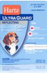 Hartz UltraGuard Reflecting Flea & Tick Collar H02898//Хартс ошейник от блох и клещей на 5 месяцев для собак и щенков светоотражающий белый 50 см