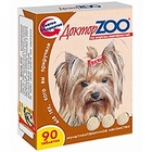 Доктор ЗОО//витамины для собак со вкусом копченостей 90 таб.