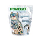 HOMECAT 3,8 л./Хоум Кэт наполнитель силикагелевый с ароматом морозной свежести