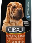 Farmina Cibau Sensitive Lamb Medium & Maxi 12 кг./Фармина Сибау Полнорационное и сбалансированное питание для взрослых собак с чувствительным пищеварением и аллергией.