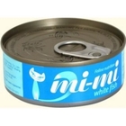 Mi-Mi White Fish//Ми-ми консервы для кошек и котят с белой рыбой 80 г