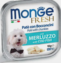 Monge Dog Fresh соб конс 100 гр.Треска