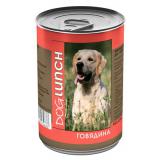 Dog Lunch 410 гр./Дог Ланч консервы для собак Говядина в желе