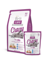 Brit Care Cat Crazy I'm Kitten 2 кг./Брит Каре сухой корм для котят с курицей и рисом
