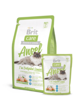 Brit Care Cat Angel I'm Delighted Senior 2 кг./Брит Каре сухой корм для пожилых кошек с курицей и рисом
