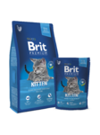 Brit Premium Cat Kitten 300 гр./Брит Премиум сухой корм для котят с курицей