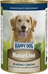 Happy Dog 400 гр./Хеппи Дог консервы для собак ягненок с рисом
