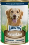 Happy Dog 400 гр./Хеппи Дог консервы для собак телятина овощи
