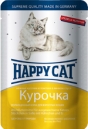 Happy Cat 100 гр./Хеппи Кет консервы  для кошек курица в соусе