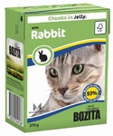 Bozita  370 гр./Бозита консервы для кошек кусочки в желе Кролик