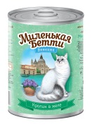 Миленькая Бетти 400 гр./Консервы для кошек Венеция Кролик в желе