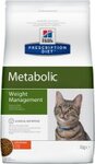 Hills Prescription Diet Metabolic 4 кг./Хиллс сухой корм для кошек с избыточным весом или ожирением, контроль веса после его снижения