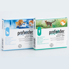 Profender//Профендер капли антигельминтик для кошек весом от 2,5 до 5 кг