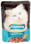 Chammy  85 гр./Чамми консервы для кошек Курица в соусе