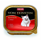 Animonda Vom Feinsten Kitten 100 гр./Анимонда Консервы для котят  с говядиной