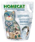 HOMECAT 7,3 л./Хоум Кэт наполнитель силикагелевый с ароматом морозной свежести
