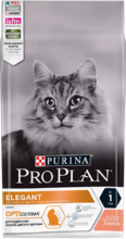 Pro Plan Elegant Adult 1,5 кг./Проплан сухой корм для для взрослых кошек с чувствительной кожей, с лососем